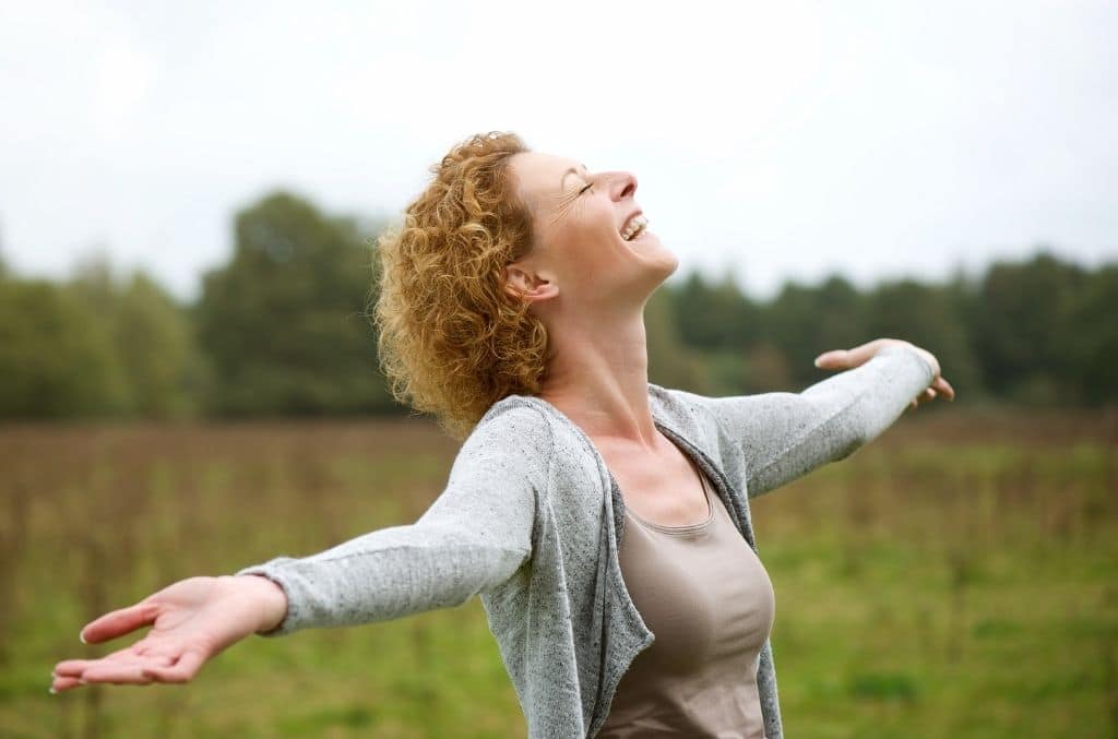 Happiness in perimenopause causes weight loss