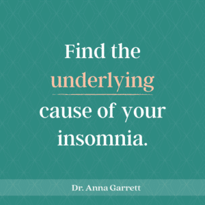 Find the underlying cause of your insomnia in perimenopause