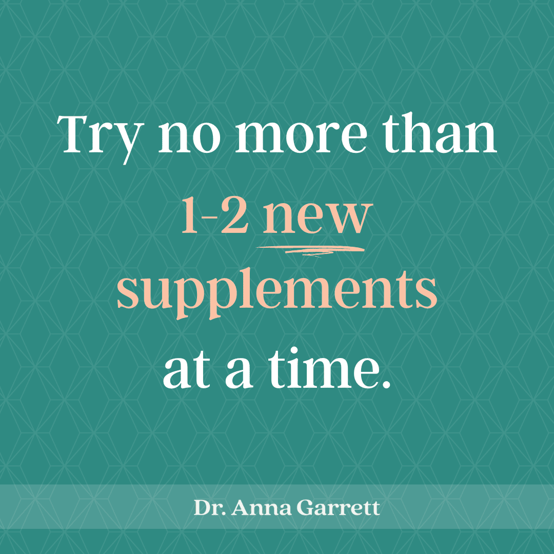 Dr. Anna’s Six Foundational Supplements in Perimenopause